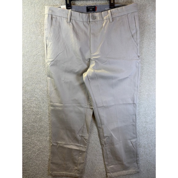 Dockers Any Day Khaki Pants Men's *36x30 Beige Straight Fit Smart Flex Anyday - Picture 2 of 9